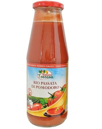 NAT BIO PASSATA VETRO 700G