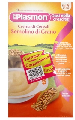 PLASMON CEREALI SEMOLINO2X230G