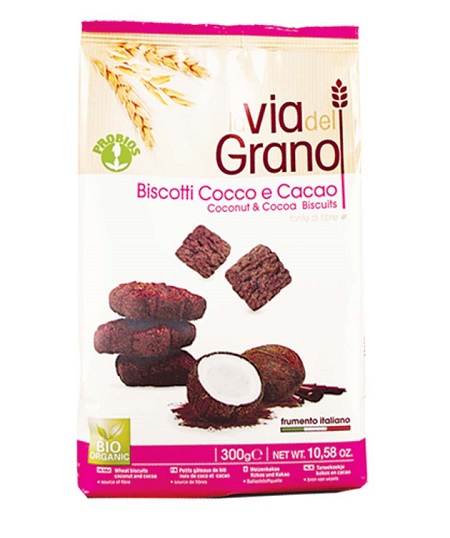 VDG BISCOTTI COCCO/CACAO 300G