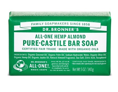 DR BRONNER'S ALMOND 140G