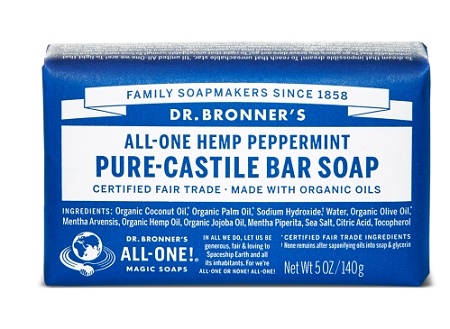 DR BRONNER'S PEPPERMINT 140G