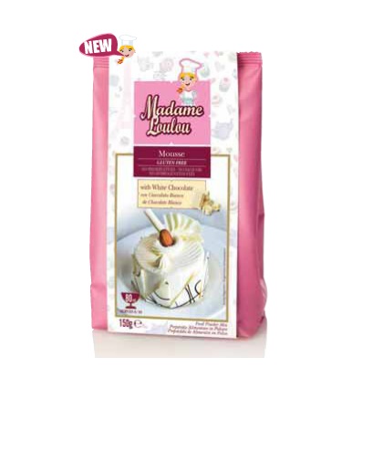 MOUSSE WHITE CHOCOLATE 150G