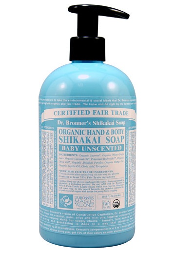 DR BRONNER'S ORG UNSCENT 355ML