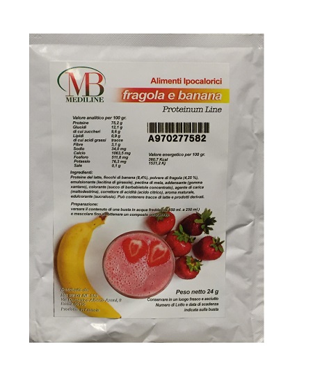 PROTEINUM LINE FRAGOLA-BANANA