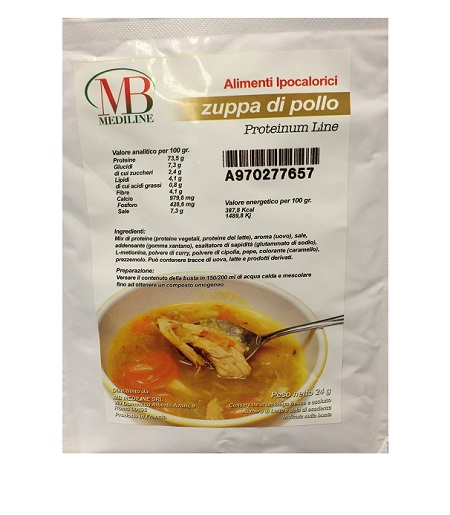 PROTEINUM LINE ZUPPA POLLO 24G