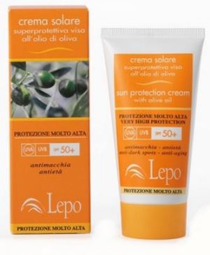 LEPO CREMA SOLARE VISO SPF 50+