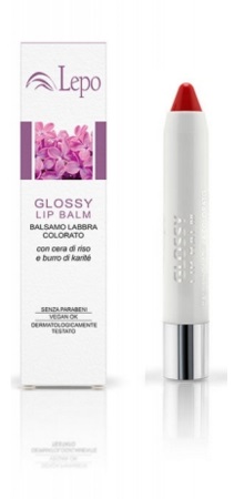 LEPO GLOSSY LIP BALM 2 ROSSO