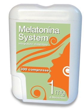 MELATONINA SYSTEM 300CPR 1MG