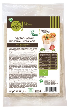 VEGAN WRAP 3X73G