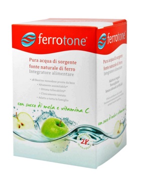 FERROTONE APPLE 28SACCH 25ML