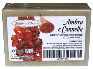 SAPONE NAT AMBRA CANNELLA 100G