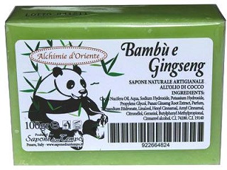 SAPONE NAT BAMBU GINSENG 100G