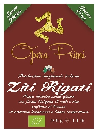 ZITI RIGATI BIO 500G ZITI RIGATI BIO 500G