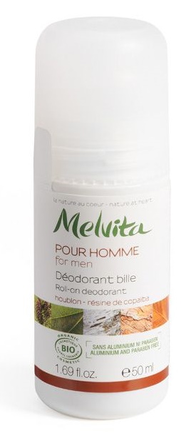 MELVITA DEODORANT BILLE HOMME