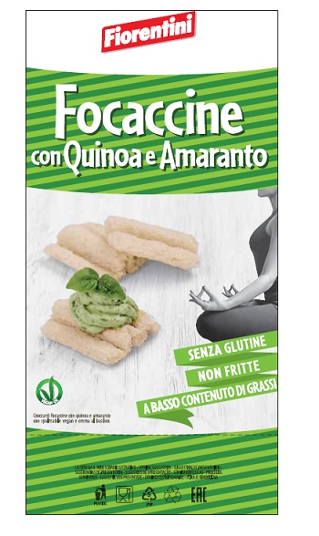 FOCACCINE QUINOA/AMARANTO 100G