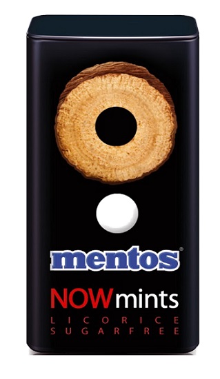 MENTOS NOWMINTS LICORICE