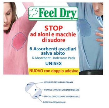 FEEL DRY ASSORBENTE ASC 6PZ