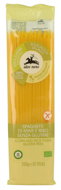 SPAGHETTI MAIS/RISO BIO 250G