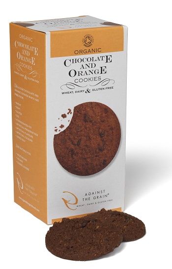 ORGANIC CHOCOL ORANGE COOKIES