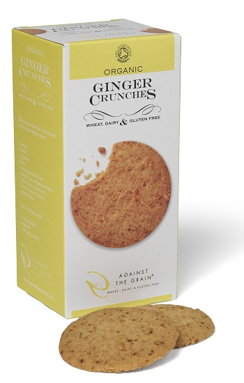 ORGANIC GINGER CRUNCHES 150G