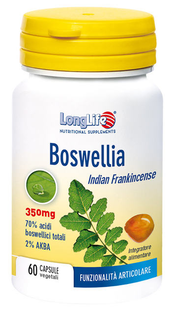 LONGLIFE BOSWELLIA 60CPS VEG