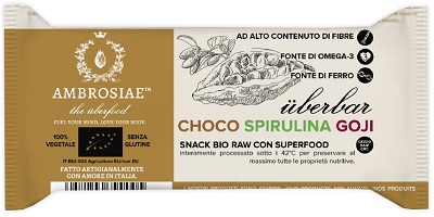 UBERBAR CHOCO SPIRULINA GOJI