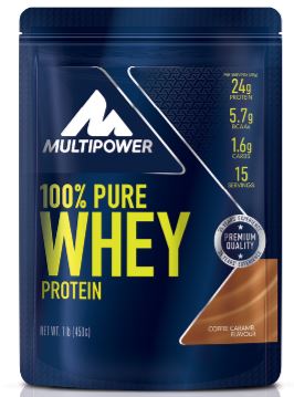 100% PURE WHEY 450G CAFF/CARAM