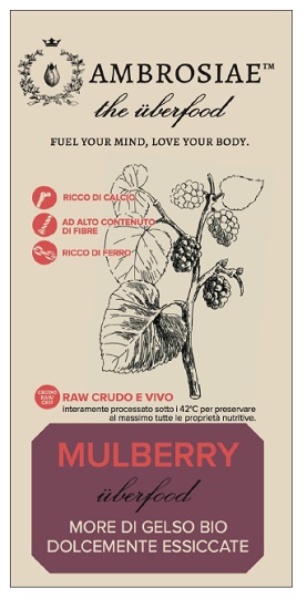 UBERFOOD MULBERRY BIO 130G