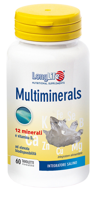 LONGLIFE MULTIMINERALS 60TAV