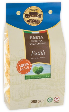 FUSILLI 100% MAIS 250G