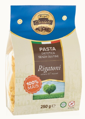 RIGATONI 100% MAIS 250G