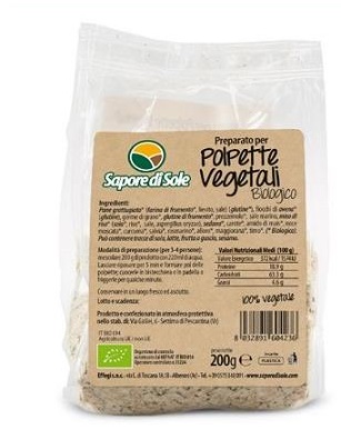 SAPORE DI SOLE PREP POLPET VEG