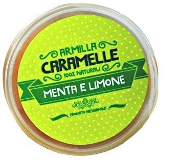 CARAMELLA DURA MENTA LIMONE40G