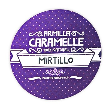 CARAMELLA DURA MIRTILLO 40G