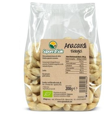 SAPORE DI SOLE ANACARDI 200G