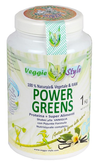 POWER GREENS VANIGLIA 1KG