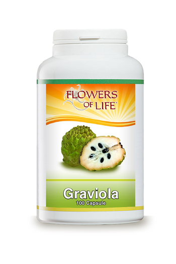 GRAVIOLA100CPS FLOWERS OF LIFE