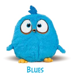 ANGRY BIRDS BLUES PELUCHE RISC