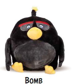 ANGRY BIRDS BOMB PELUCHE RISC