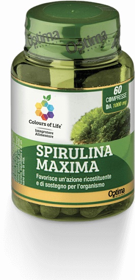 SPIRULINA MAXIMA 60CPR COLOURS