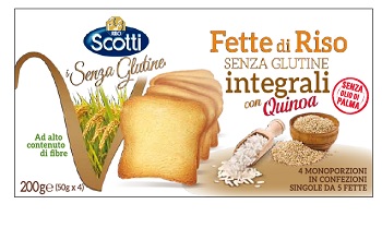 FETTE DI RISO INTEGR C/QUINOA