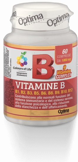 VITAMINE B COMPL 60CPR COLOURS