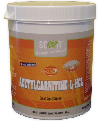 SCEN ACETYL-L-CARNITINA 100CPS