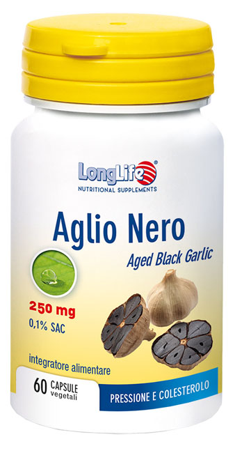 LONGLIFE AGLIO NERO 60CPS VEG