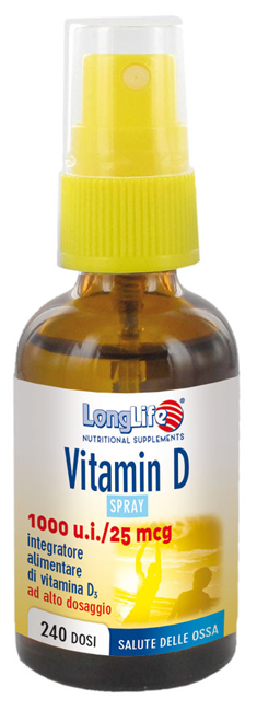 LONGLIFE VITAMIN D 1000UI SPR