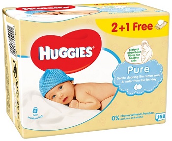 HUGGIES SALVIETTE PURE TRIPLO