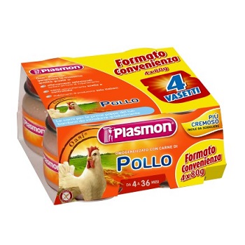 PLASMON OMOG POLLO 4X80G