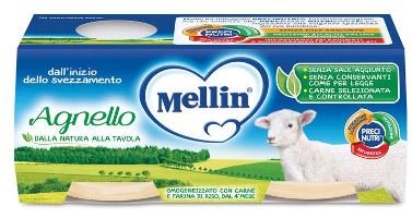 MELLIN OMOG AGNELLO 2X120G MELLIN OMOG AGNELLO 2X120G