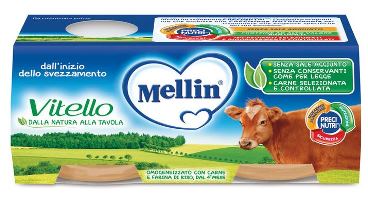 MELLIN OMOG VITELLO 2X120G