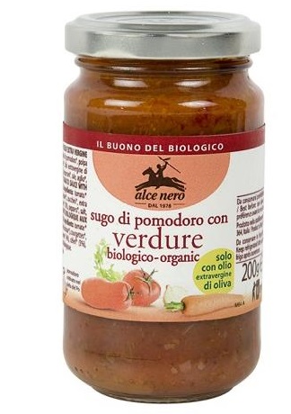 SUGO POMODORO C/VERD BIO 200G